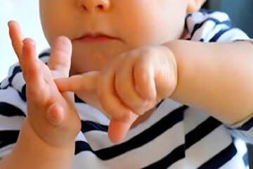 Bébé Signe Encore Bannière