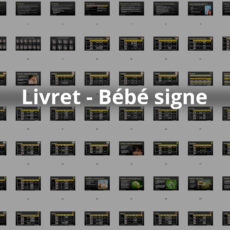 Livret Bébé Signe